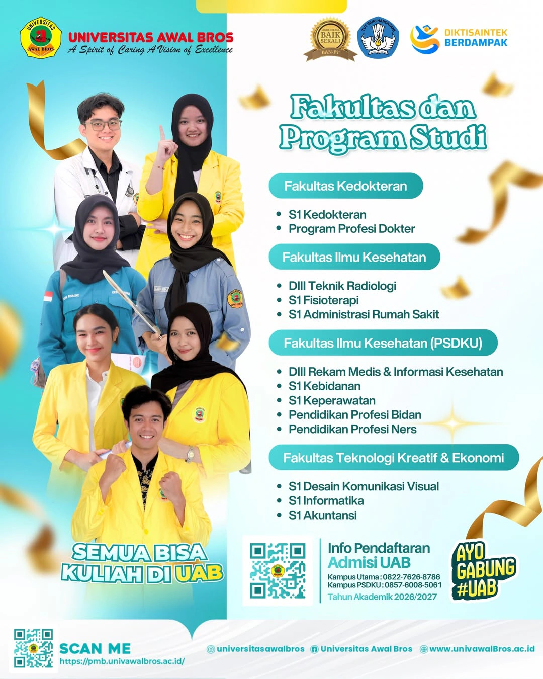 Wujudkan Masa Depan Gemilang di Universitas Awal Bros!